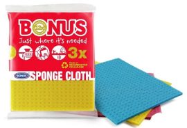 Bonus szivacsos mosogatókendő 3 db-os 