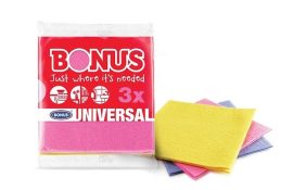 Bonus általános törlőkendő 3 db-os 